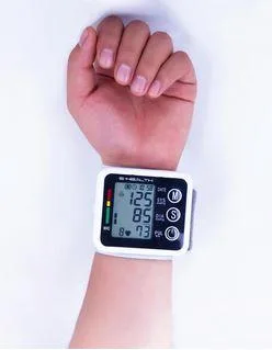 Automatic Wrist Digital Blood Pressure Monitor Tonometer for Mea