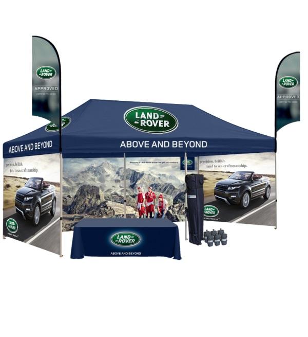 Custom Printed 10x20 Canopy Tent With Graphics Print  Ottawa