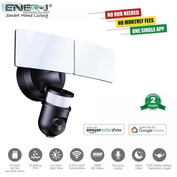 Wireless Floodlight Security Camera