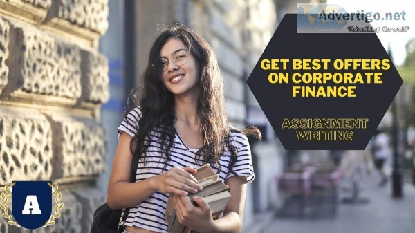 Get Best Offers on Corporate Finance Assignment Writing