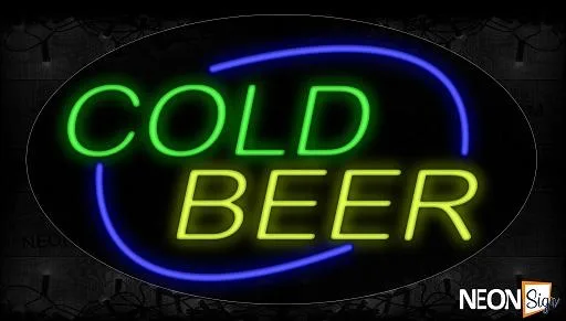 Cold Beer Traditional Neon