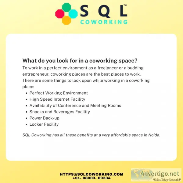 SQL CoWorking Office Space