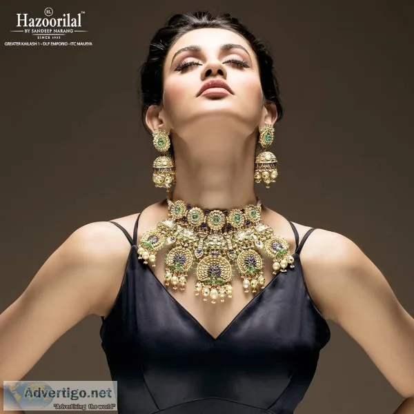 Hazoorilal Gemstone jewellery in india