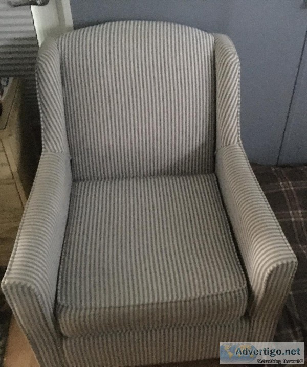 Chair and foot stool