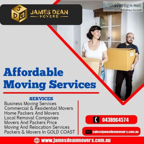 Packers and Movers In GOLD COAST -James Dean Movers