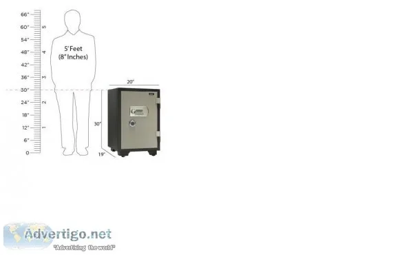 Ozone Best Fire Warrior-77 Safe (67 Ltr.) - Laposs Hardware