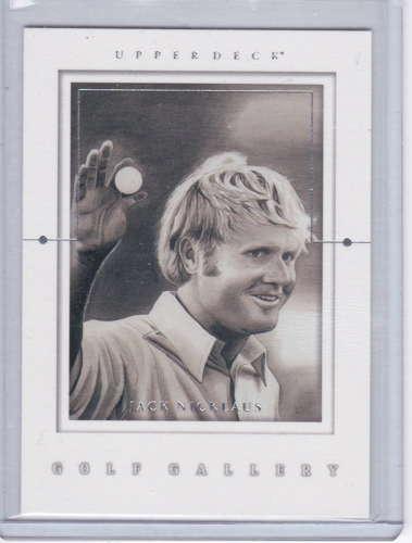 Jack Nicklaus 2001 Upper Deck Golf Gallery GG1