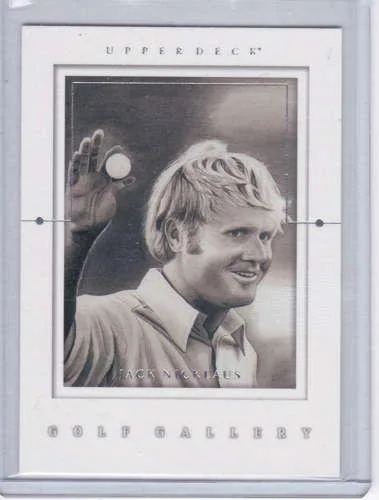 Jack Nicklaus 2001 Upper Deck Golf Gallery GG1