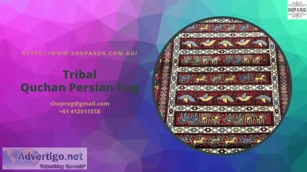 Tribal Quchan Persian Rug