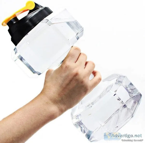 DUMBBELL SHAPE WATER BOTTLE