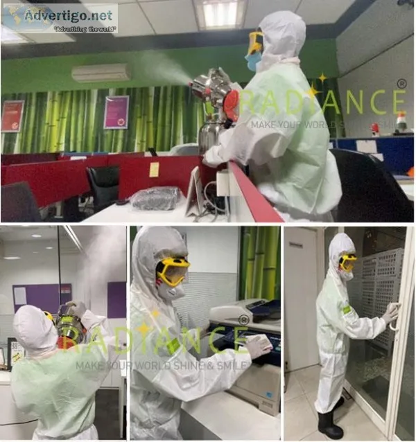 Deep cleaning services in Delhi Gurgaon  Radiance Space