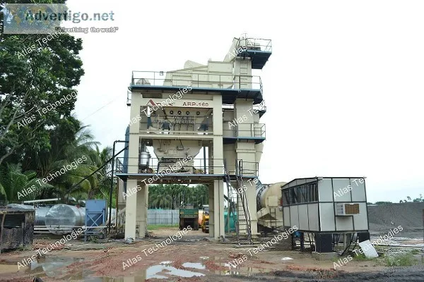 Top Asphalt batch mix plant  Atlas Technologies