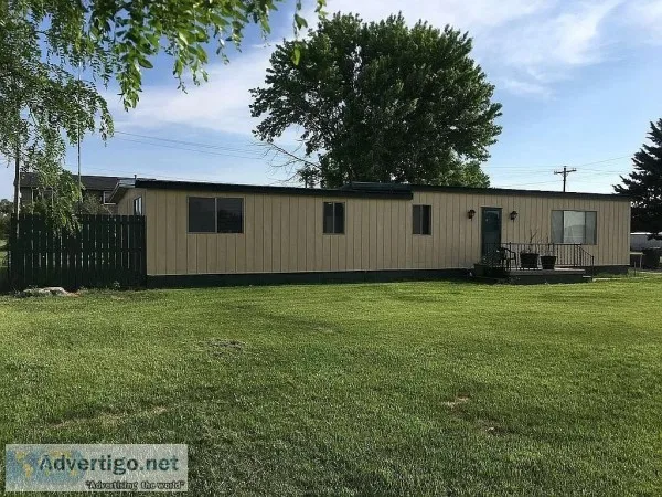 1970 REMODELED 1488 sq ft MFG homefoundation on 19560 sq ft corn