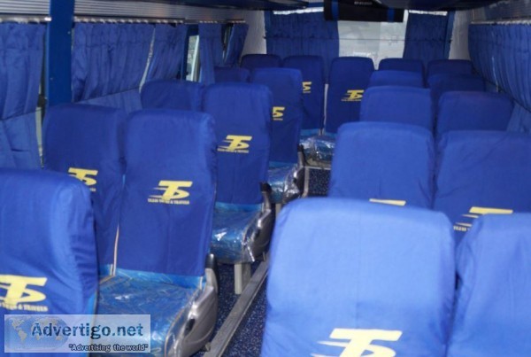 HireRent a luxury 21 seater minibus in Bangalore