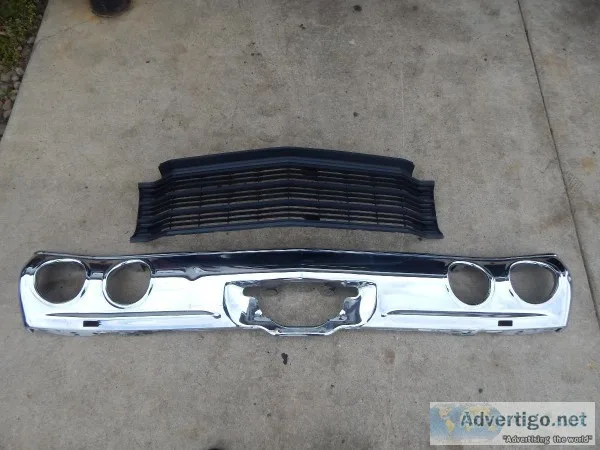 Chevrolet Chevelle Rear Bumper and front Grill