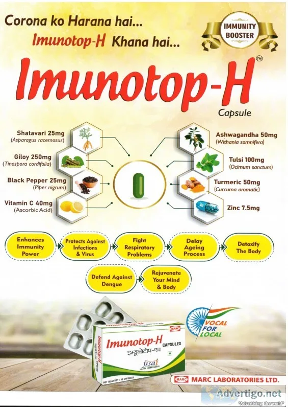 Imunotop-h best immunity booster and energy booster