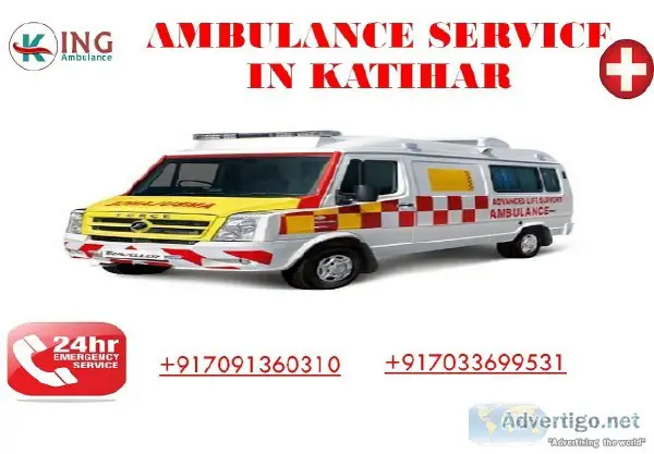 Book Economical King Ambulance Service in Katihar
