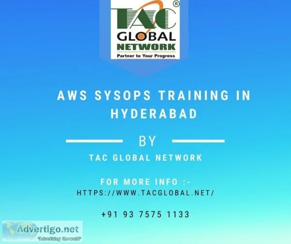 AWS SysOps Training in hyderabad