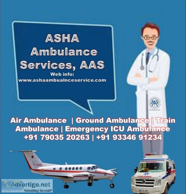 Exclusive ICU Setup Ambulance Service in Patna  ASHA