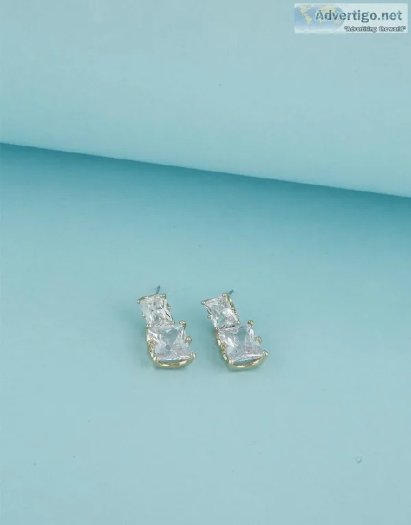 Buy ear tops and ear stud online by Anuradha Art Jewellery