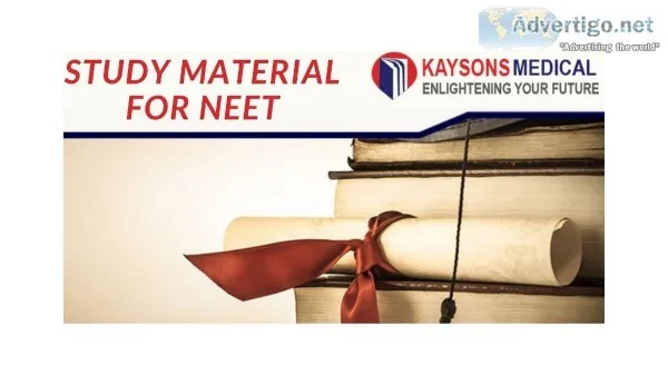 Study Material for NEET