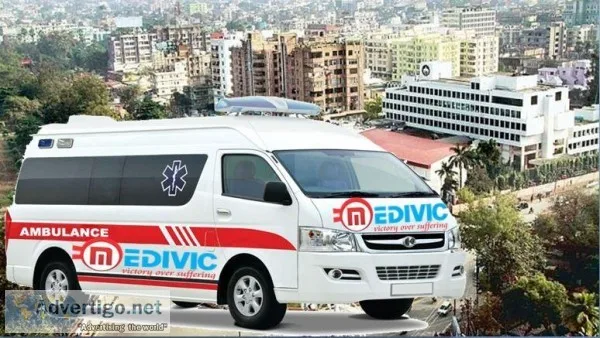 ICU Ambulance in ranchi- Medivic Ambulance Service in Ranchi