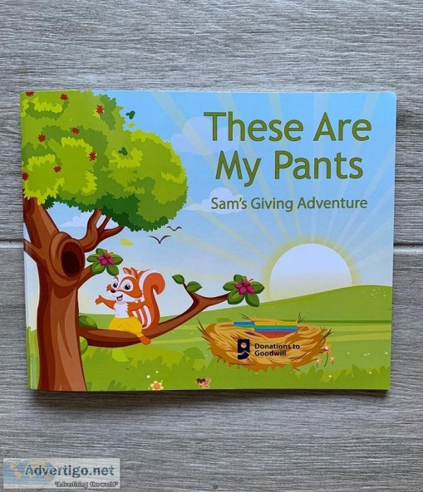 New Children&rsquos Book- These Are My Pants