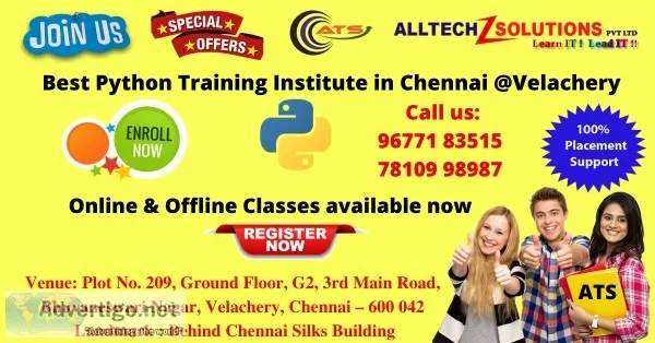 Excellent Python Training Center in Chennai