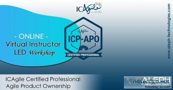 ICAgile Certified Professional - Agile Product Ownership  Virtua