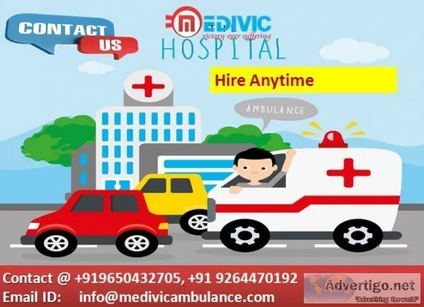 Emergency ICU Road Ambulance in Samastipur by Medivic
