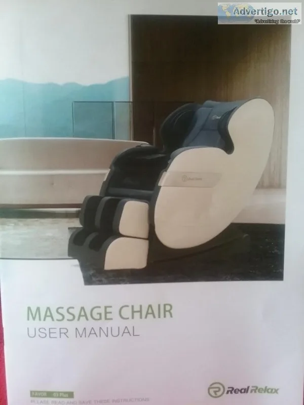 Shiatsu. Massage chair