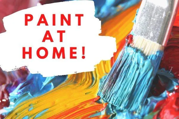 PAINT AT HOME  Pick up your kit at our SAC studio on 822