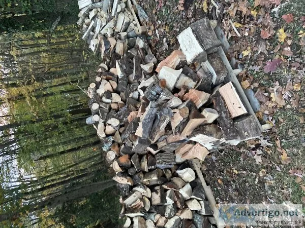 Seasoned split firewood for sale