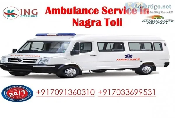 Reliable Ambulance Service in Nagra Toli is Just One Call Away