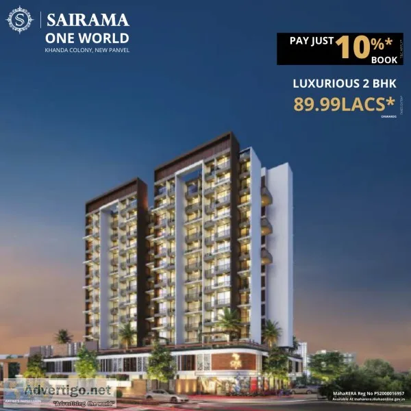 Luxury Apartments In Navi Mumbai - By Sairama Group At Khanda Co