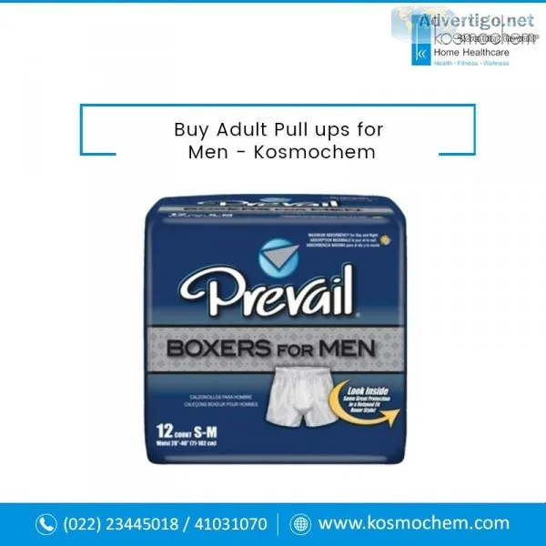 Buy Adult Pull ups for Men- Kosmochem