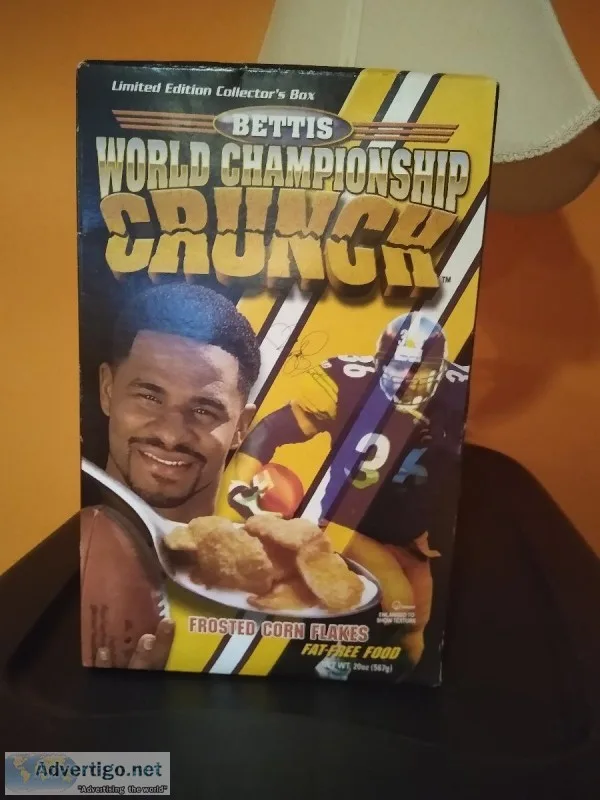 Jerome Bettis Cereal
