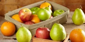Delicious fruit: oranges, grapefruit and gift boxed fruits