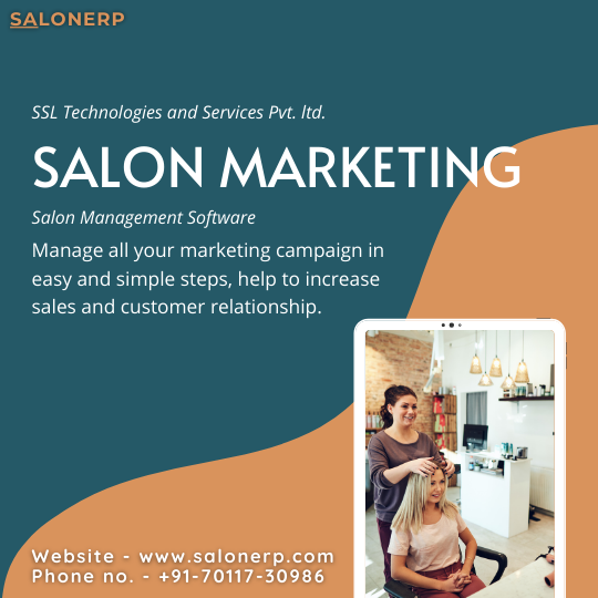 Salon Marketing Software  SalonERP