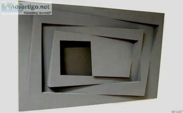 CONSTRUCTIVIST 3D RECTILINEAR SPIRAL