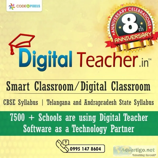 Digital classroom services provider, hyderabad | digital teacher