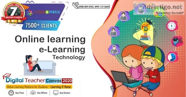 Online learning platform / digital teacher canvas