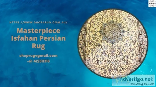 Masterpiece Isfahan Persian Rug