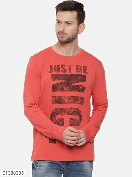 Seta Cotton Printed Full Sleeves T-Shirts