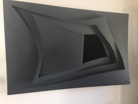 CONSTRUCTIVIST WALL SCULPTURE IN FLIGHT