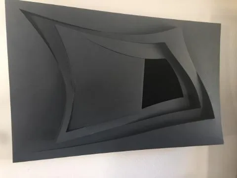 CONSTRUCTIVIST WALL SCULPTURE IN FLIGHT