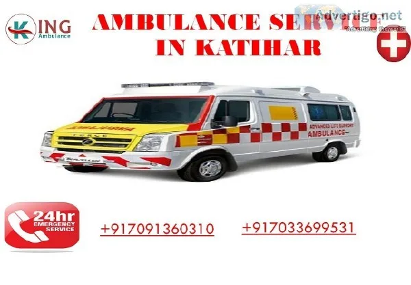 Get an Affordable Ambulance Service in Katihar