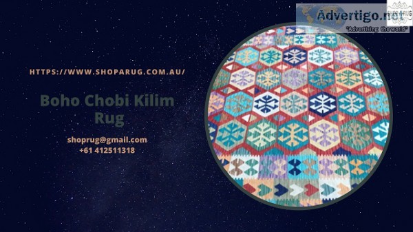 Boho Chobi Kilim Rug