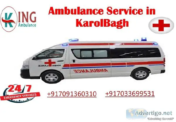 Need an Affordable Ambulance Service in Karolbagh