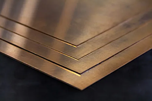 Durable copper & brass sheets
